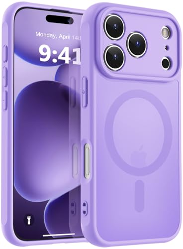 Image of MOCCA Magnetic Shockproof for iPhone 17 Pro Max Case,Light Purple