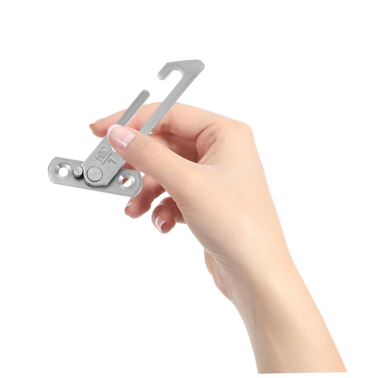 VILLCASE 12 pièces Limiteur de Fenêtre Acier Inoxydable Serrure de Sécurité Garçon Fille pour Fenêtres Coulissantes Installation Facile sans Perçage Protection Intrusion Silencieuse et