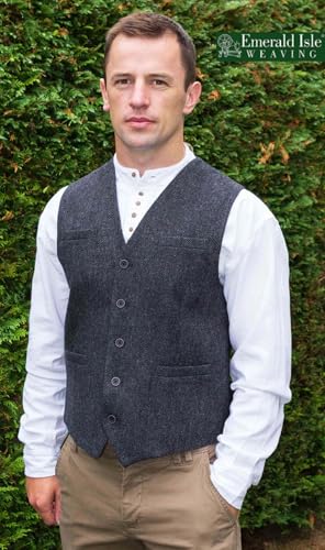 Emerald Isle Grey Waistcoat Vest2