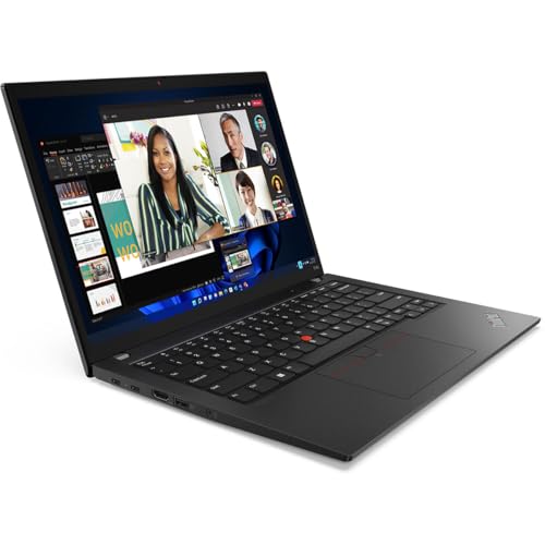Image of Lenovo ThinkPad T14s Gen 4 21F8004AUS 14 inch Touchscreen Notebook - WUXGA - 1920 x 1200 - AMD Ryzen 7 PRO 7840U Octa-core (8 Core) 3.30 GHz - 16 GB Total RAM - 16 GB On-Board Memory - 512 GB SSD - Deep
