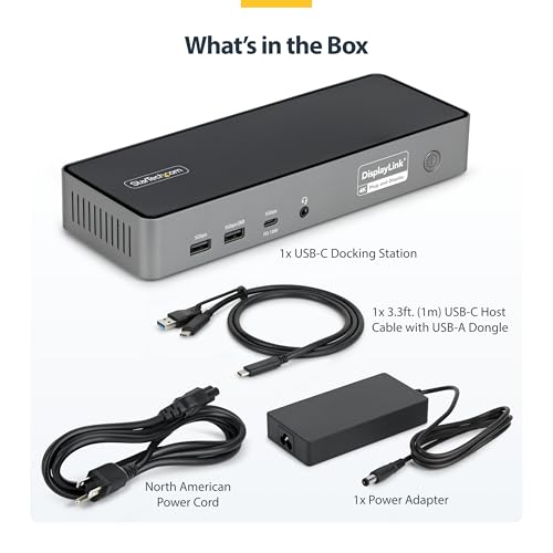 Evita la falta de puertos con la estación de acoplamiento USB-C StarTech 7