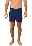 UZZI Men's Basic Classic Shorts w/Side Pocket Cargo Navy (XL)