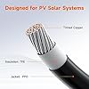 RICH SOLAR Connectors Y Branch Parallel Adapter Cable Wire Plug Tool Kit for Solar Panel (1 Pair M/FF and F/MM)