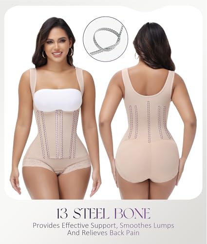 Image of M MYODRESS Shapewear For Women Tummy Control Fajas Colombianas Moldeadoras Body Shaper Post Surgery Compression Garment
