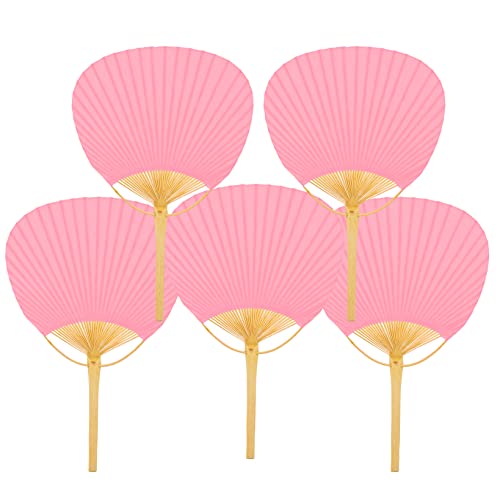 Lote 20 pais de bambu cor-de-rosa - Pai país para casamentos e festas de verão - Pai país de bambu e papel resitente - detalhes para convidados em casamentos comunhões, batizados e festas. (rosa)