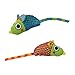 Petstages Catnip Chew Mice - gioco per gatti da masticare - con erba gatta - salute dentale - confezione da 2