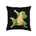 Funny Alligator Design For Kids Men Women Reptile Crocodile Throw Pillow