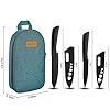Camping Cooking Utensils Set- Camping Essentials Cookware Camp Accessories Gear Must Haves Camper Tent Camp Kitchen Rv Gadgets Outdoor Stove Portable Picnic Gifts for Women BBQ Stuff (Green) #1