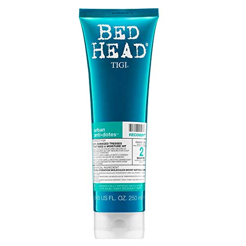 Image of Bed Head by Tigi Urban Antidotes Recovery Moisture Shampoo for Dry Hair 250 ml