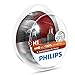 Price comparison product image PHILIPS H1 X-tremeVision G-fore 12V 55W Halogen Car Headlight Bulbs Twin Pack