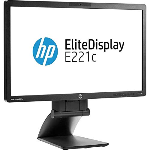 HP Monitor 22" E221C FHD 1920X1080 Camara Webcam