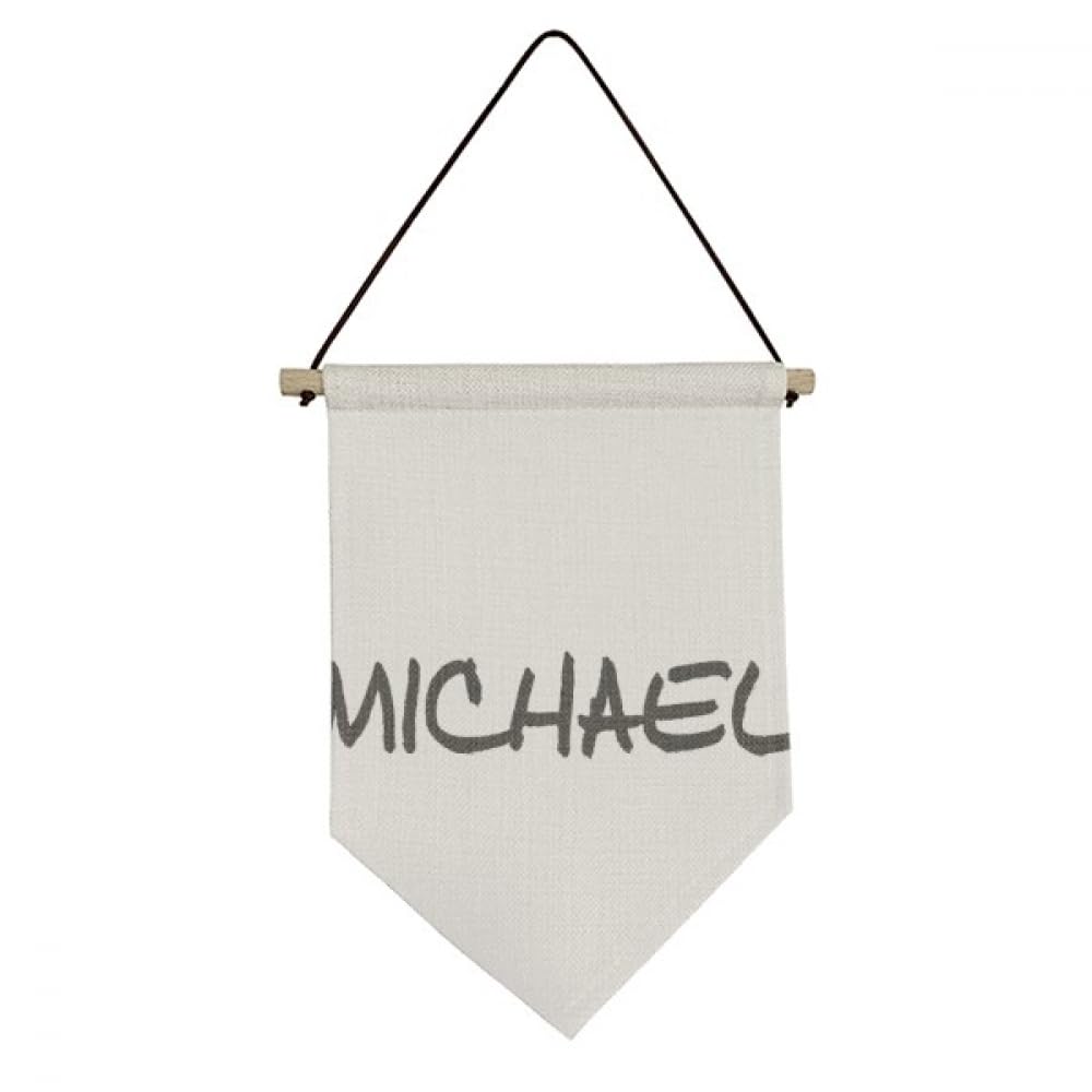 Drapeau en toile Michael idée cadeau bannière prénom - 4