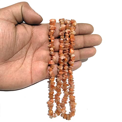 Image of Reiki Crystal Products Certified Natural Crystal Stone Chip Mala Necklace Collection for Men & Women, Reiki Energized Gemstone Jewellery for Meditation, Yoga, Spiritual Styling & Everyday Wear, Multiple Stone Variants