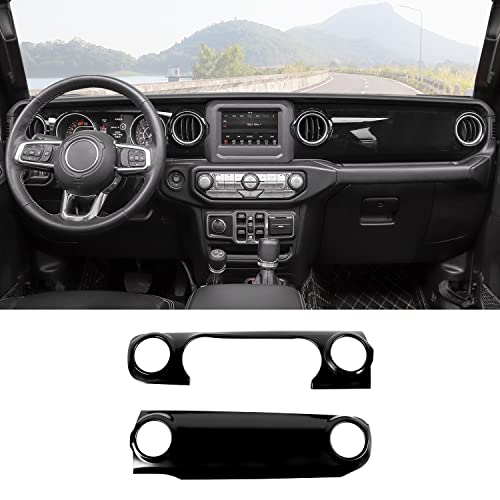 RT-TCZ Center Console Trim Cover Dashboard Control Panel Cover Decorative