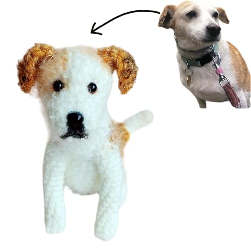 Personalized Stuffed Dog, Custom Pet Plush from Photo, Handmade Animal Toy, Unique Gift for Dog...