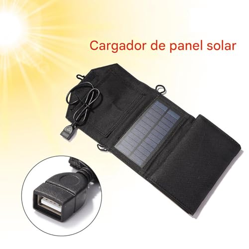 Panel Solar para Camping 72W Portátil Inversor Impermeable para Exterior 8