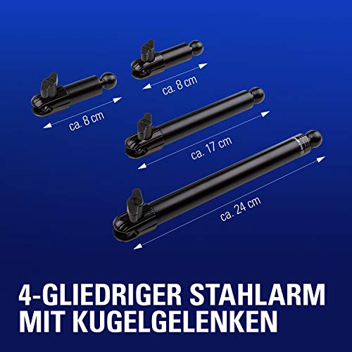 Elgato Flex Arm L, hochwertiger 4-gliedriger Gelenkarm für einfaches Befestigen und Anpassen von Beleuchtung, Kameras und Mikrofonen, für Streaming, Videokonferenzen, Studios, erfordert Kernkomponente – Bild 3