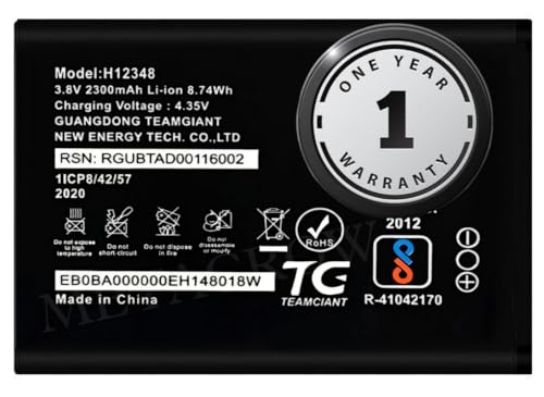 Image of Original H12348 Battery for Reliance JioFi Router M2 M2S - (2300mAh) - 1 Year Warranty MC19