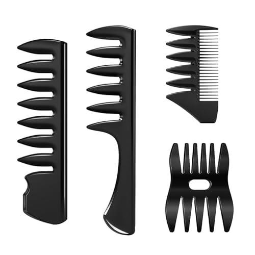 2 Peines Texturizadores para Pelo Anti-Frizz miniatura 1