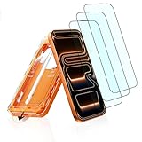 Focuses 3 Pack Anti Blue Light Screen Protector for iPhone 17 Pro, with Easy Installation Kit