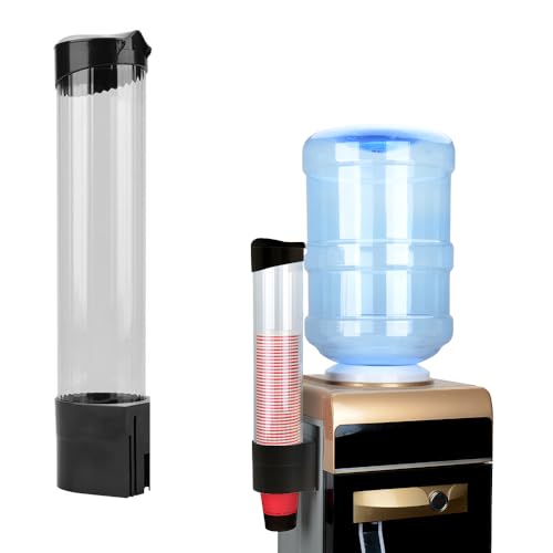 Distributeur de gobelets transparent bouton One Touch pour maison