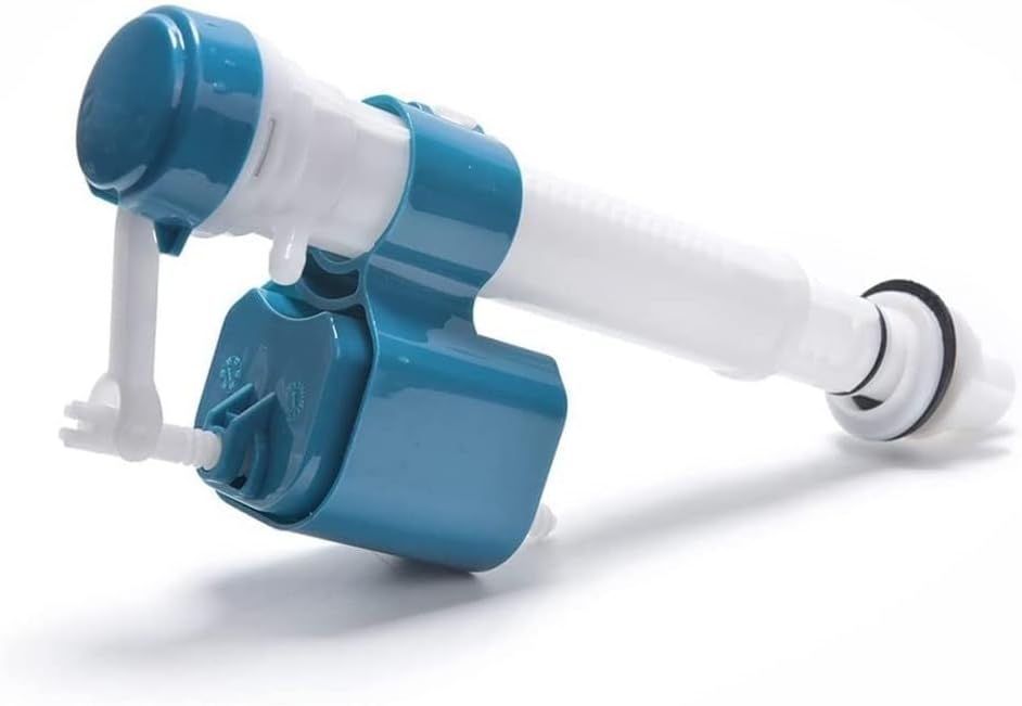 ZBQLKM Toilet Push Button Fill Valve, Bottom Entry Float Flush Cistern Valve Fill Valves, Dual Flush Cistern Syphon Bathroom Accessories,Float Valve Faucet L