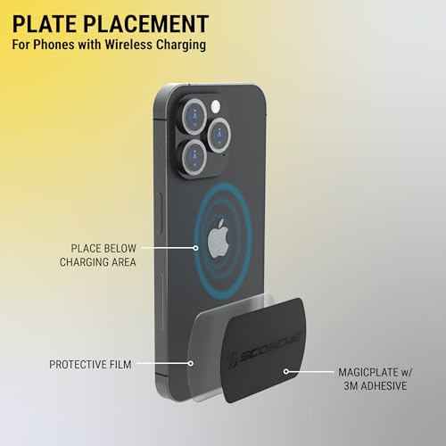 Scosche MAGRKI Magicmount Phone Replacement Plate Kit - For Magnetic Car Phone Mount Holder thumb #2