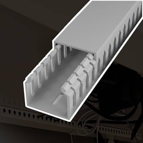 canaleta Cables Protector De Cable De Piso De 25 30 40 50 60 80 100 Mm De Ancho, para Gestión De Cables/Camino De Entrada, Ocultación Montado En Pared(16 pcs,W H 30mm x 30mm)