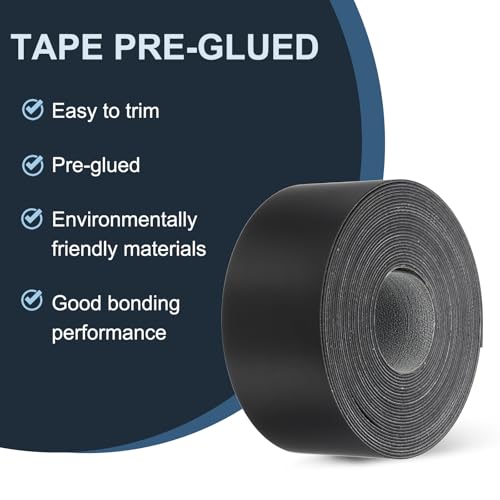 Cinta de borde negro flexible para perfilar cantos de muebles con chapa prepegada térmica 4