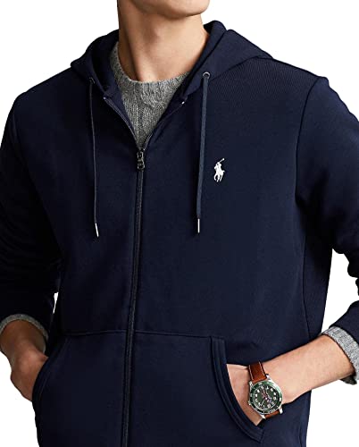 Image of POLO RALPH LAUREN Double-Knit Full Zip Hoodie