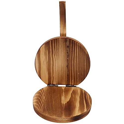 Uonlytech 1pc Wooden Dumpling Wrapper Mold Handmade Presser for Kitchen Easy to Use for Dumplings and Biscuits Material Simple Design for Cooking