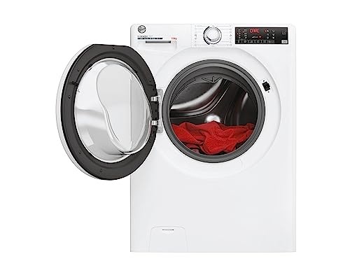 Hoover H-WASH 300 H3WP 4134TAM/1-S Waschmaschine/Energieeffizienzklasse A/Füllmenge 13 kg/Smarte Bedienung mit NFC-Technologie/BPM Inverter-Motor/Symbolblende