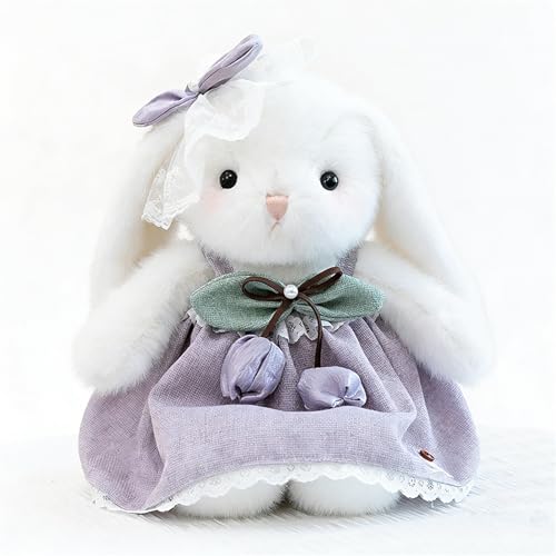 Lapin en peluche aux oreilles tombantes pour décorer la chambre