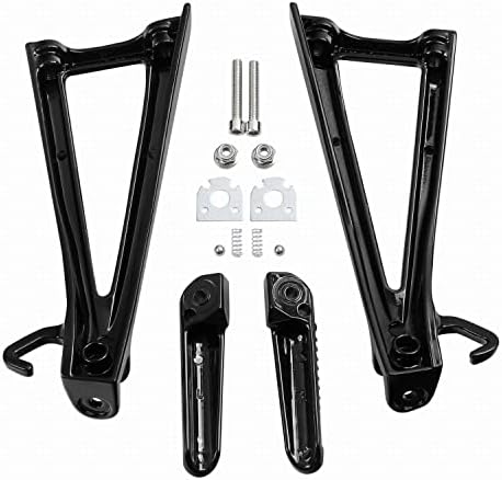 Yamaha R6 Accessories Front Driver Footrest Footpeg Pegs Fit Yamaha YZF R6 2003-2020 & YZF R1 1998-2023 Motorcycle Footpegs - Foto 8