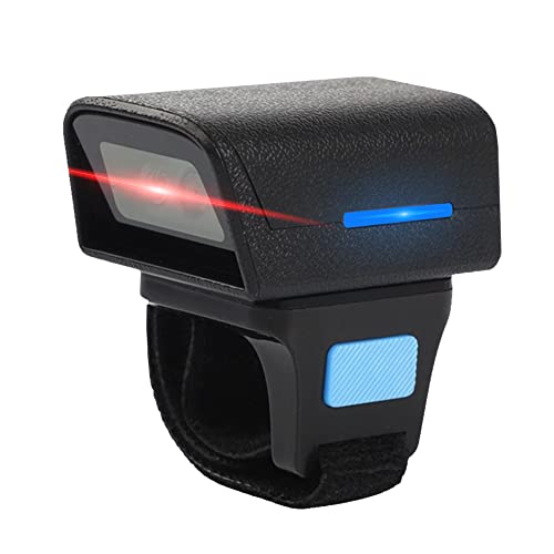 Lecteur de codes-barres portable bague QR code 1D 2D sans fil Bluetooth pour logistique