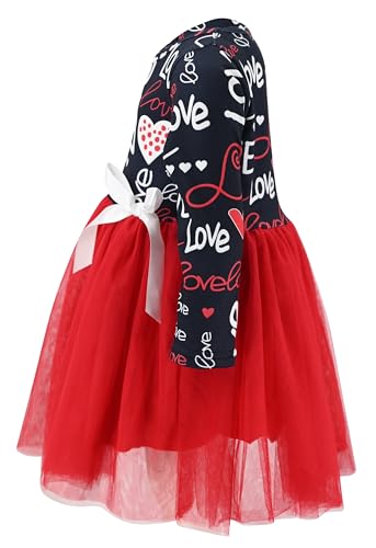 Image of Girls Long Sleeve Tulle Tutu Dresses for Kid and Toddler
