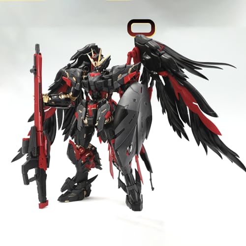 Image of Pipigirl Genuine License Plastic Model Action Figures Kits, Dark Angel Oberon, 8.66in Mecha Model, 1:100 Collectible Easy to Assemble Action Figures