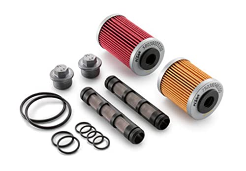 KTM Kit de filtro de aceite de motocicleta 75038046110 para KTM 690 SMC R, Duke/R, Enduro R y 701 Svartpilen + Vitpilen 2012 a 2020