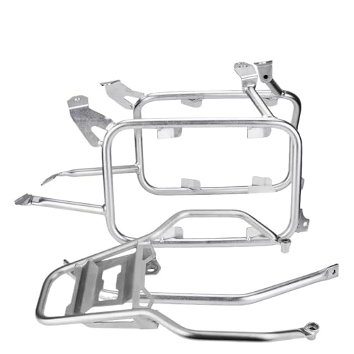 Porte-bagages arrière moto R1250GS acier inoxydable pour sécuriser vos sacs de voyage