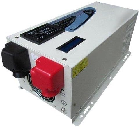 Power Inverter 3000w Peak 9000w Pure Sine Wave Inverter Mabelstar inverter with Charger 75A, DC 12V AC 110v 60HZ Converter LCD