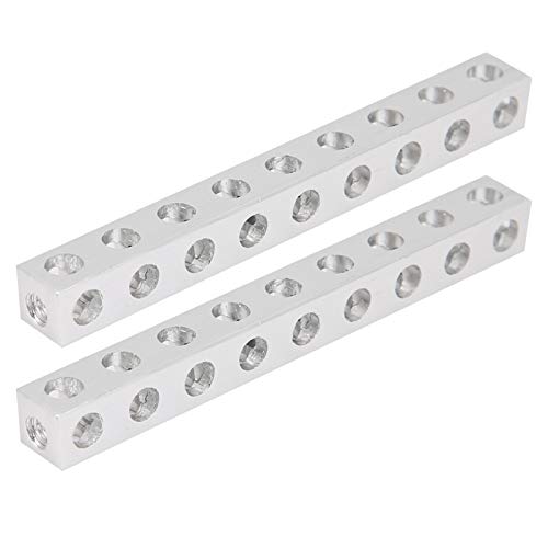 Robotic Structure Part, Robotic Beam Aluminum with 9 Holes for Robot's Structural Base for Robot Machines