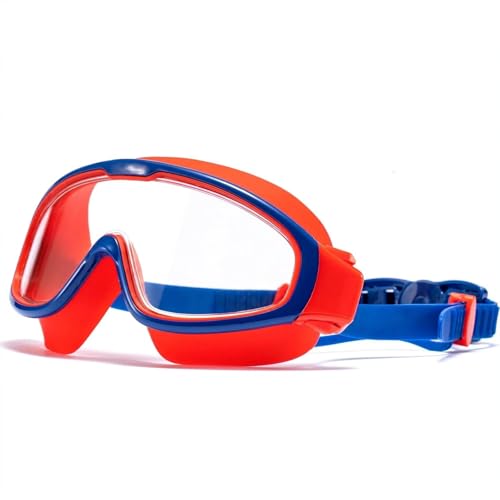 Image of Swim Goggles for Kids 6-12, Wide View Anti-Fog UV Protection No Leaking,Boys Girls Youth Swimming Goggles