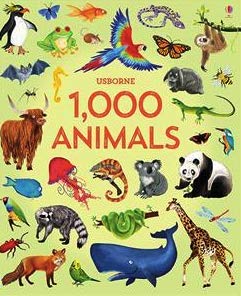 Board book 1000 Animals revised Book