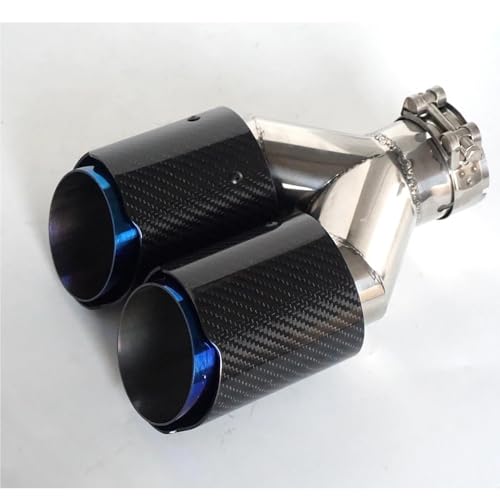 Embout d'échappement universel inox pour masquer la rouille auto