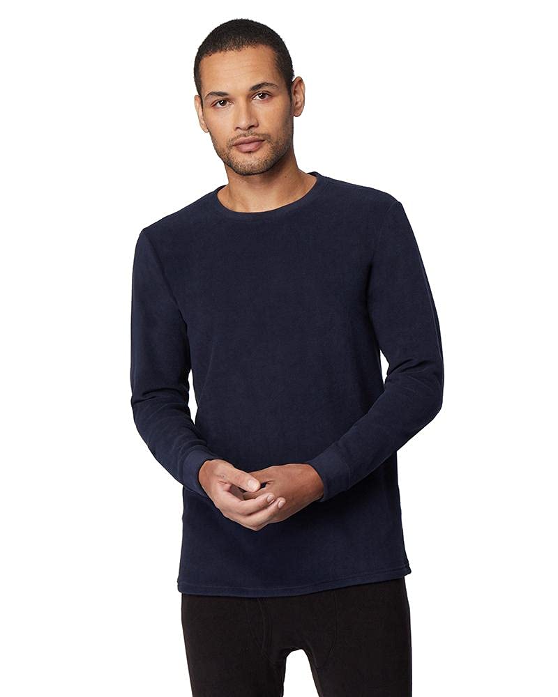 32º DEGREES32 Degrees Men’s Heat Performance Thermal Heavyweight Baselayer Crewneck Long Sleeve Fleece Top