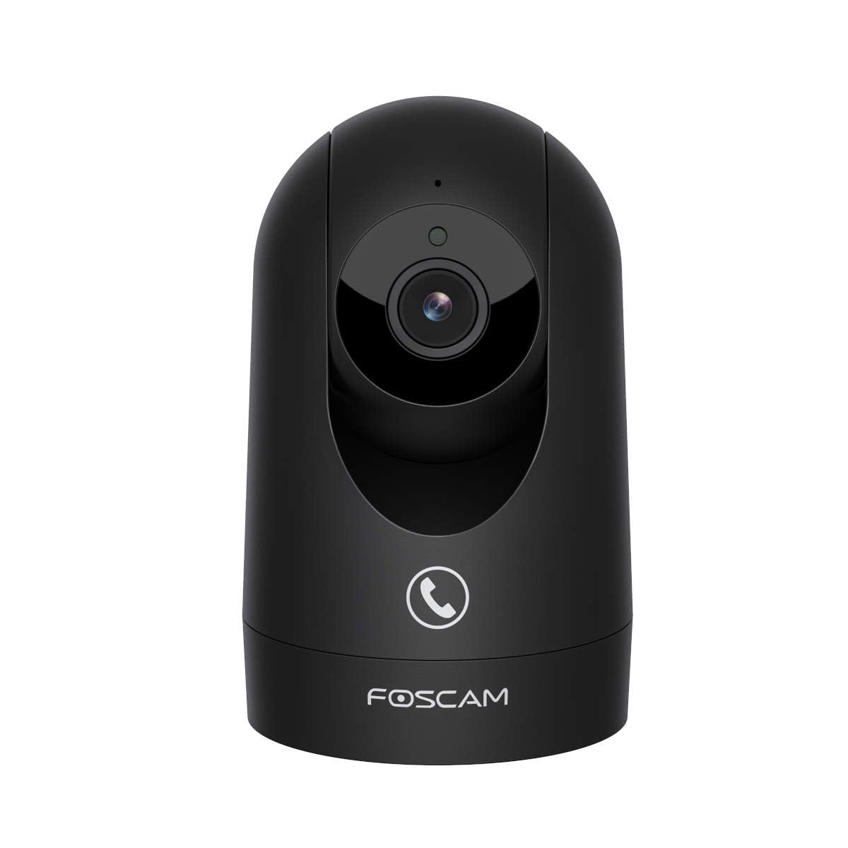 Foscam R8M telecamera di sorveglianza interna girevole e orientabile 4K 8MP Dual Band WLAN con rilevamento radar e funzione di tracciamento automatico (nero)