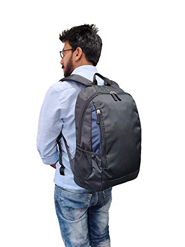 Image of QIPS 24 ltrs / 18 Inch Everyday Laptop Backpack Bag for upto 16 Inch Laptop with YKK Zipper, Grey