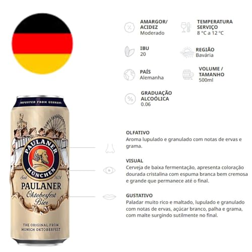 Cerveja Paulaner Oktoberfest Bier Lata