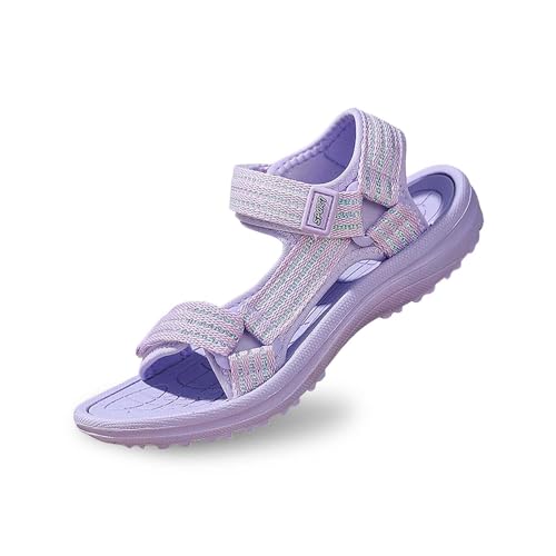 2025 Sandalias NiñA Verano Original Kids Senderismo Sandalia Ligeras, CóModas Y Zapatos Planos De Punta Semiabierta Antideslizantes Playa Suaves Y2K Ligero Calzado