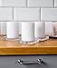 Melt Candle Pillar Candles, 3 Pack - Unscented Candles for Home, Church, Weddings, & More - 3